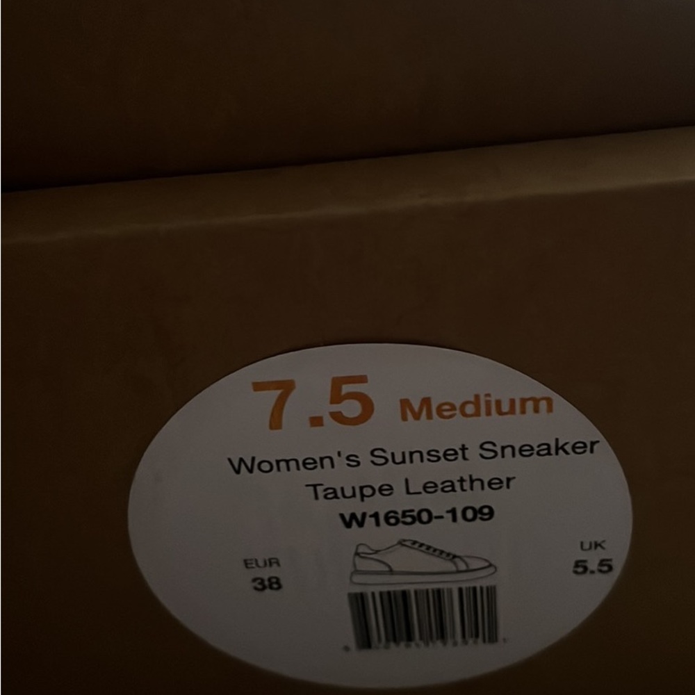 Samuel Hubbard Women’s Sunset Sneakers in Taupe Leather